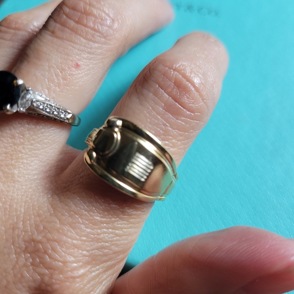 1929 Tiffany & Company Castilian Spoon Ring in Gold Vermeil #82 - Picture 9 of 10